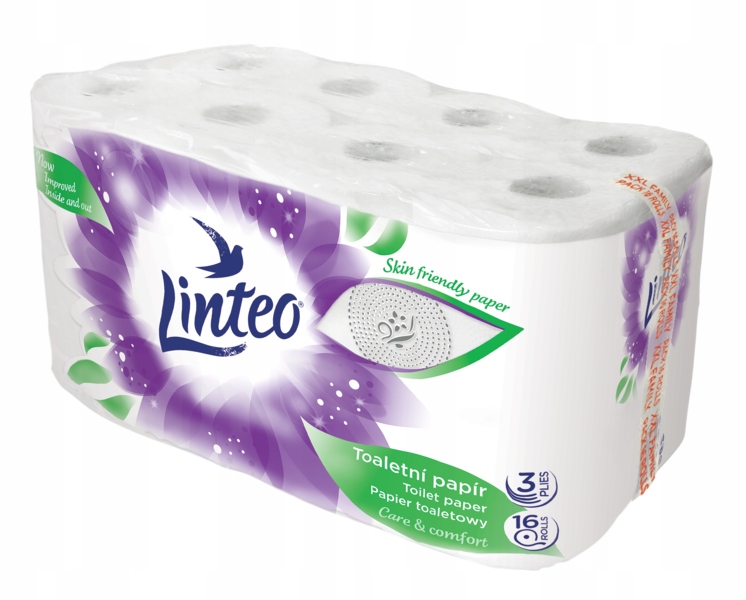 

Papier Toaletowy 16 rolek 20m Linteo 3W Premium