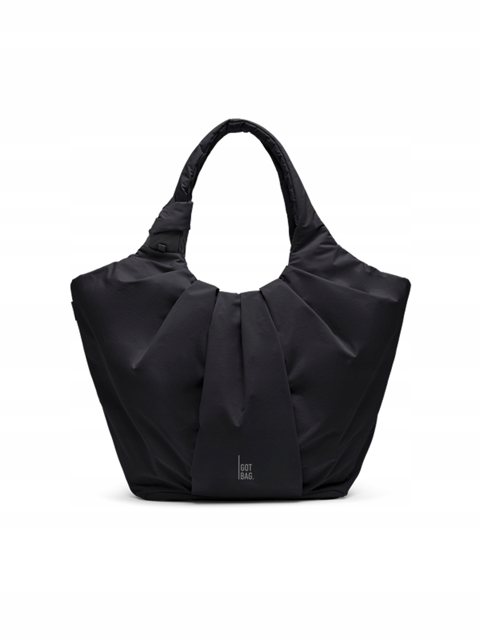 Dámská shopper taška Got Bag Pleat Tote Bag černá 17 l s plisé