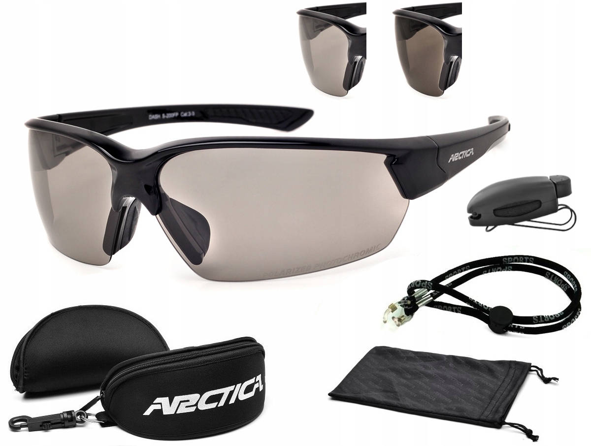 Arctica Polarizační Fotochromatické brýle S-200FP Pro Běh Na Kole