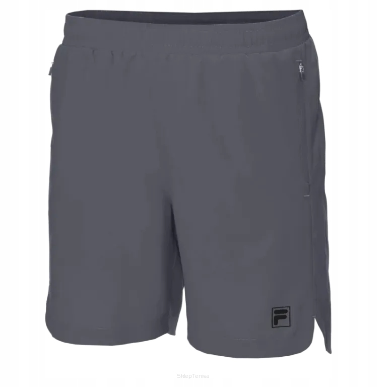 Spodenki tenisowe juniorskie Fila Shorts Constantin Kids grafitowe 8-10