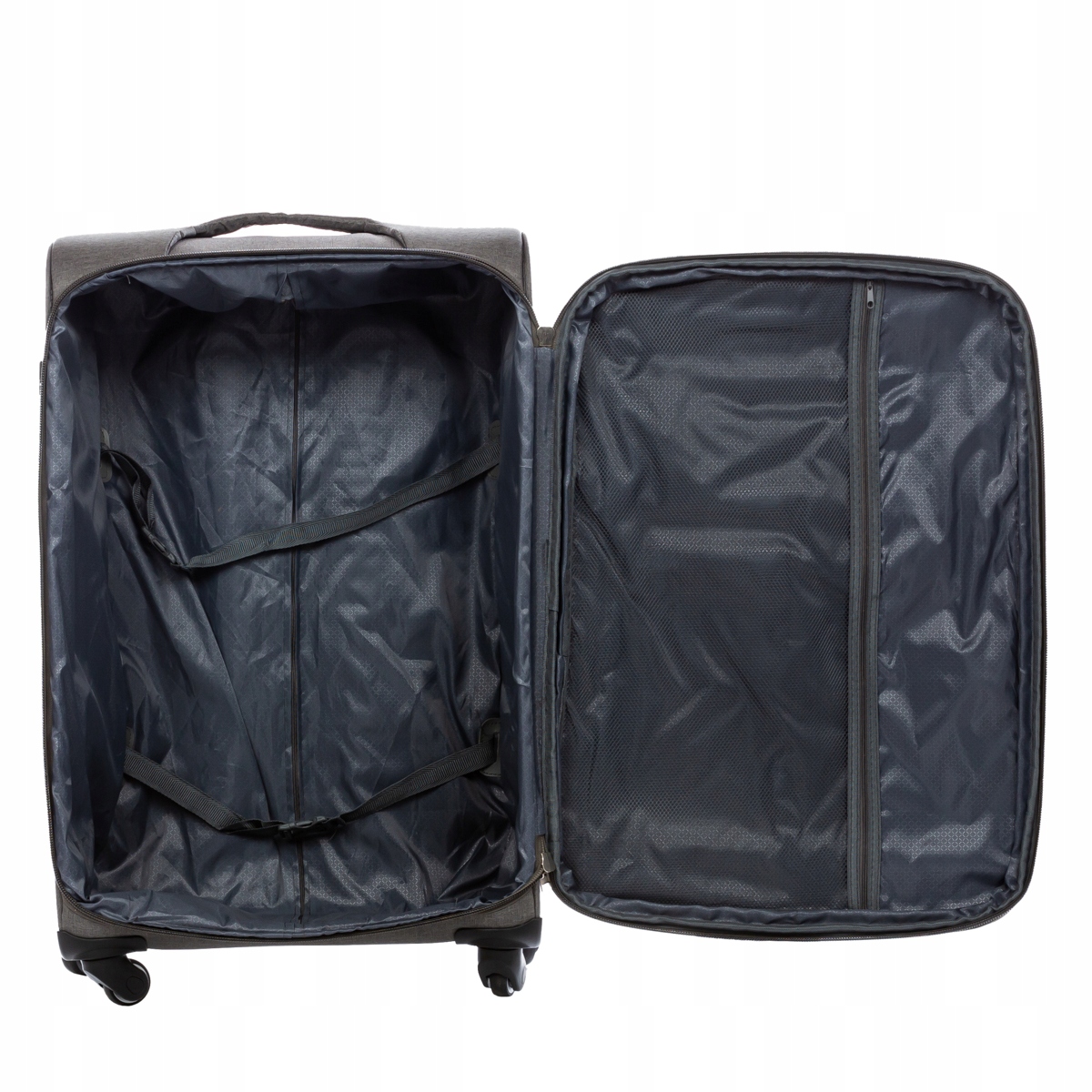 Walizka podróżna materiałowa VEZZE mała CZERWONA Rodzaj miękka