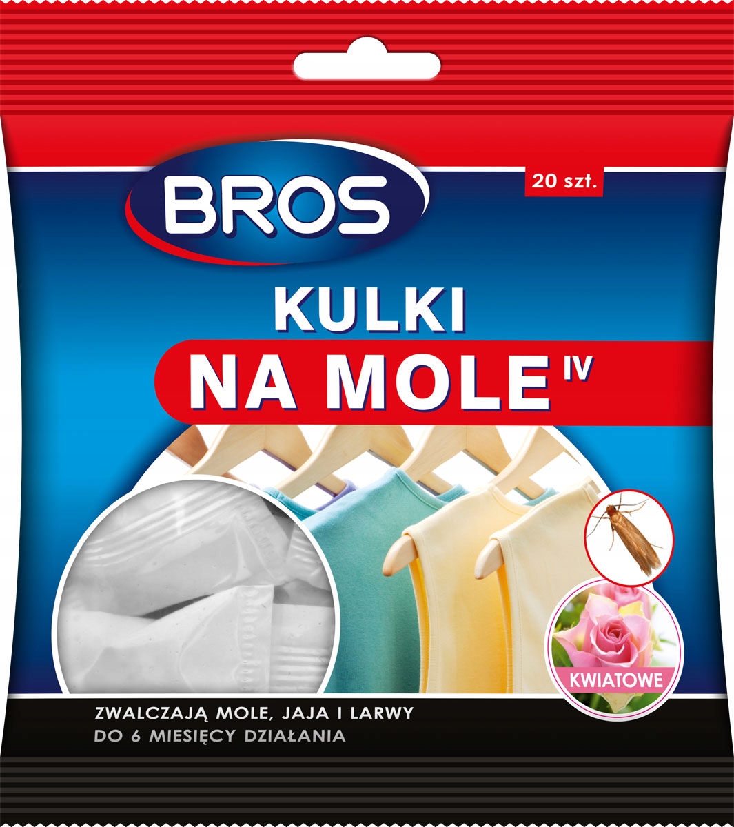 

Bros Kulki Na Mole 20 Szt. Kwiatowe