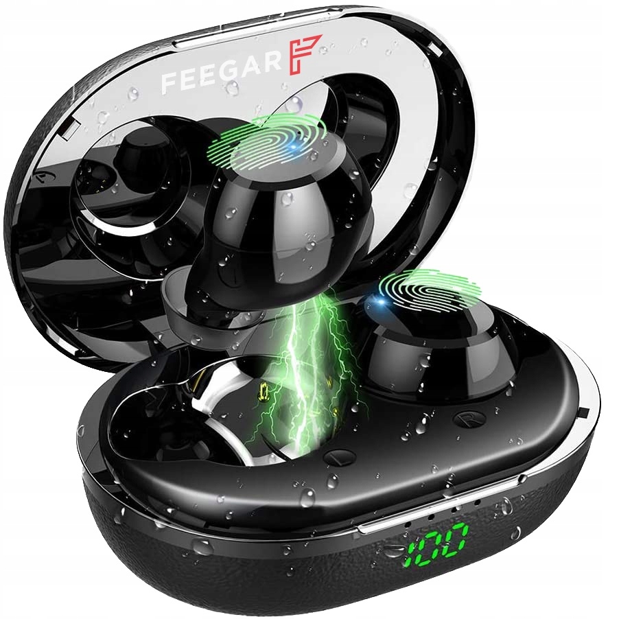 

Słuchawki Tws Earbuds Feegar Air100 IPX5+Powerbank