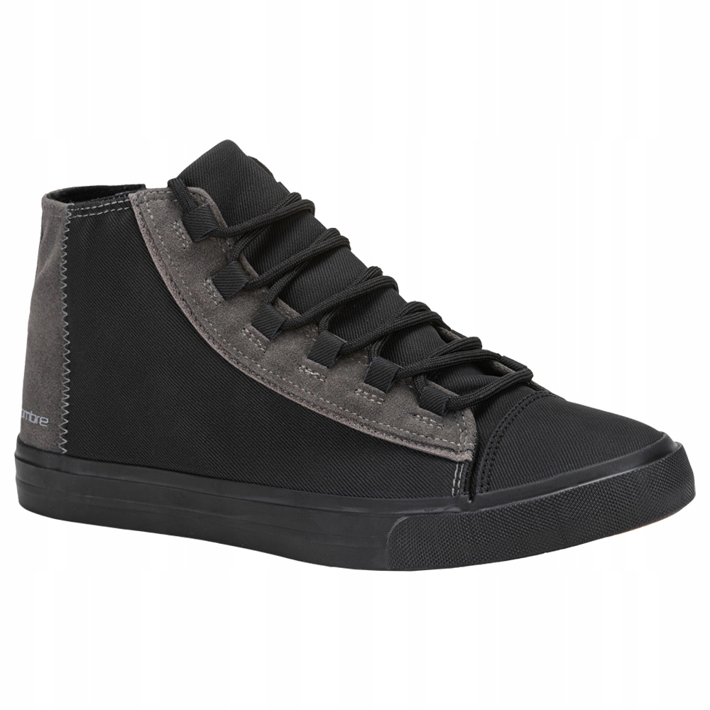 

Buty męskie trampki sznurowane T343 czarne 44