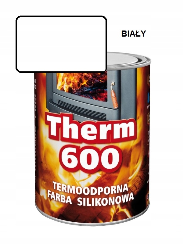 Farba żaroodporna Therm 600 2,5L Biały