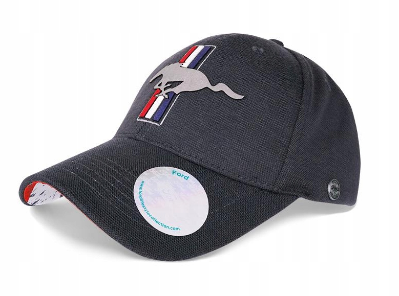 CZAPKA Z DASZKIEM FORD MUSTANG SZARA ORYGINALNA