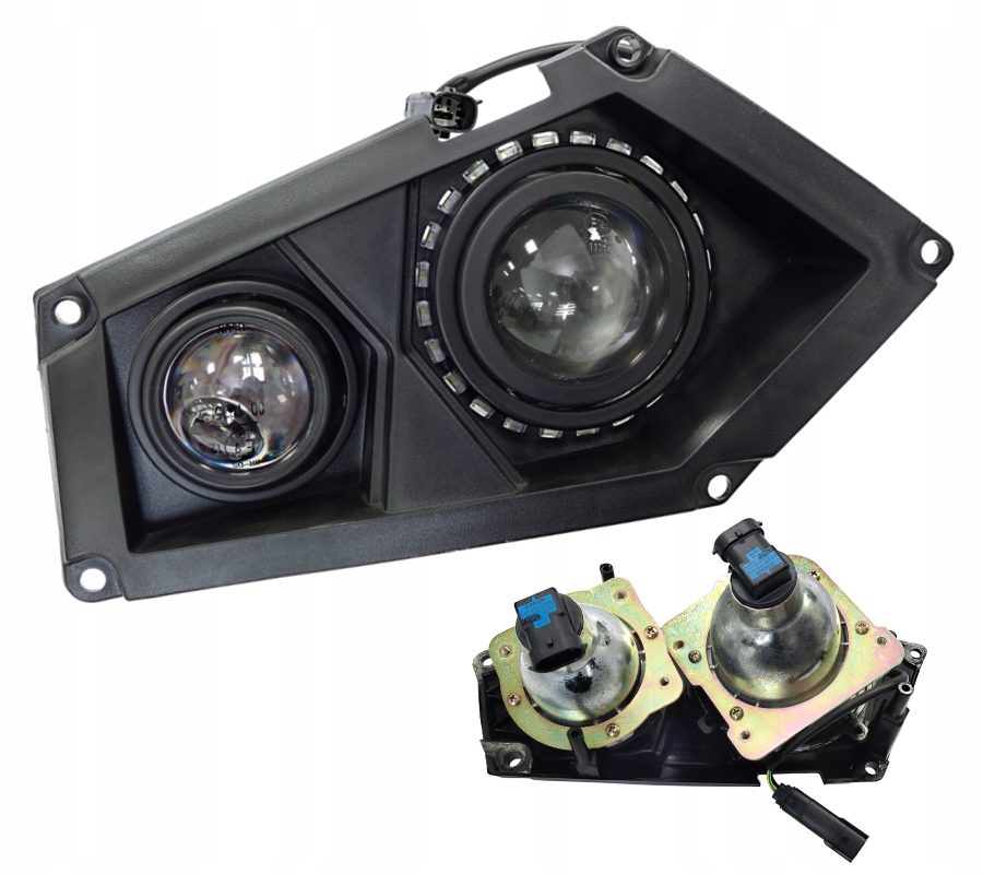 REFLEKTOR L+P LAMPY PRZÓD QUAD HISUN TACTIC 550 Numer katalogowy części REFHSN044