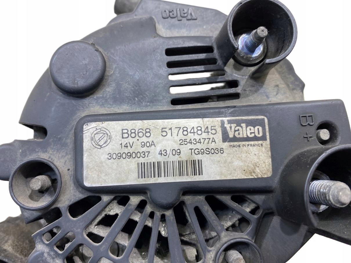 alternator PUNTO EVO 1.3 MULTIJET 51784845 2543477A