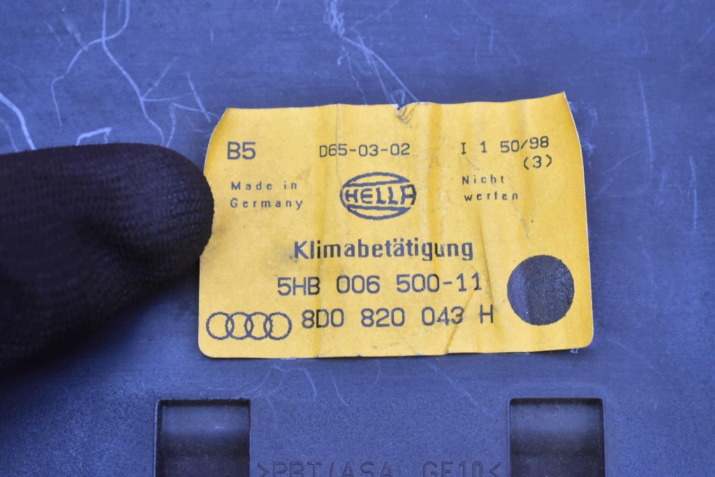 control panel air conditioning devices KLIMY 8D0820043H AUDI A4 B5 94-99