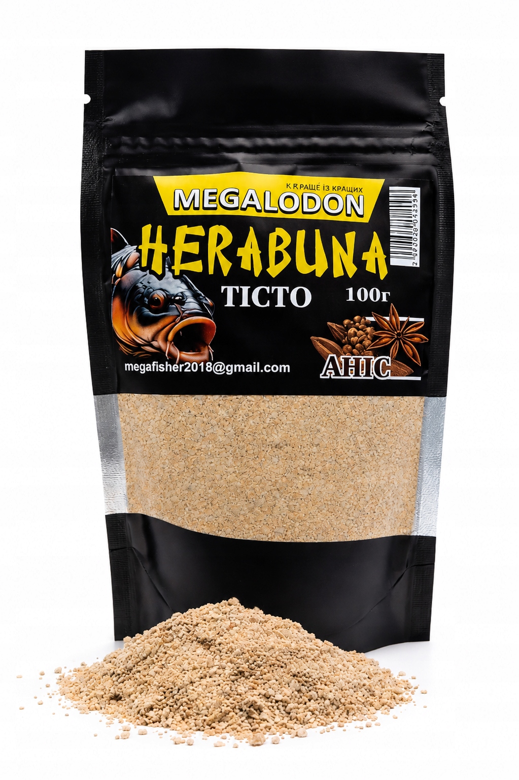 Ciasto Herabuna Megalodon 100G Anyż