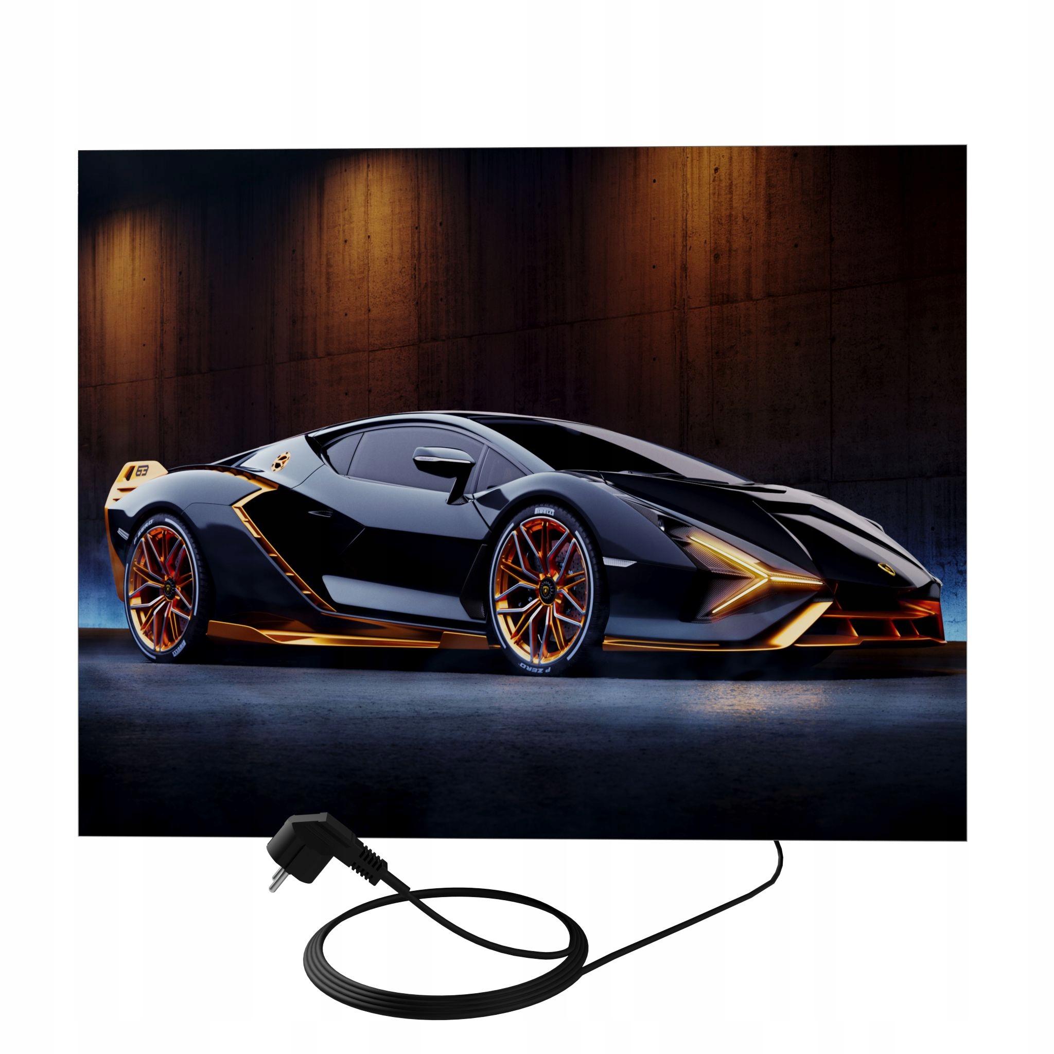 Led nástenná kazeta s podsvieteným obrazom na stenu 70 cm x 90 palcov