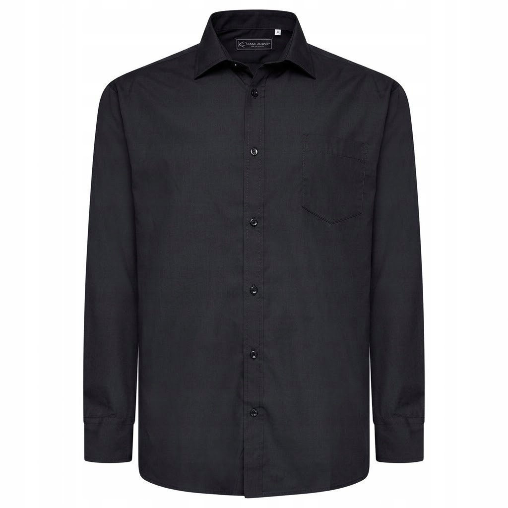Kam košile pánská Kbs 601 nežehlivá nadm. vel. 4XL černá