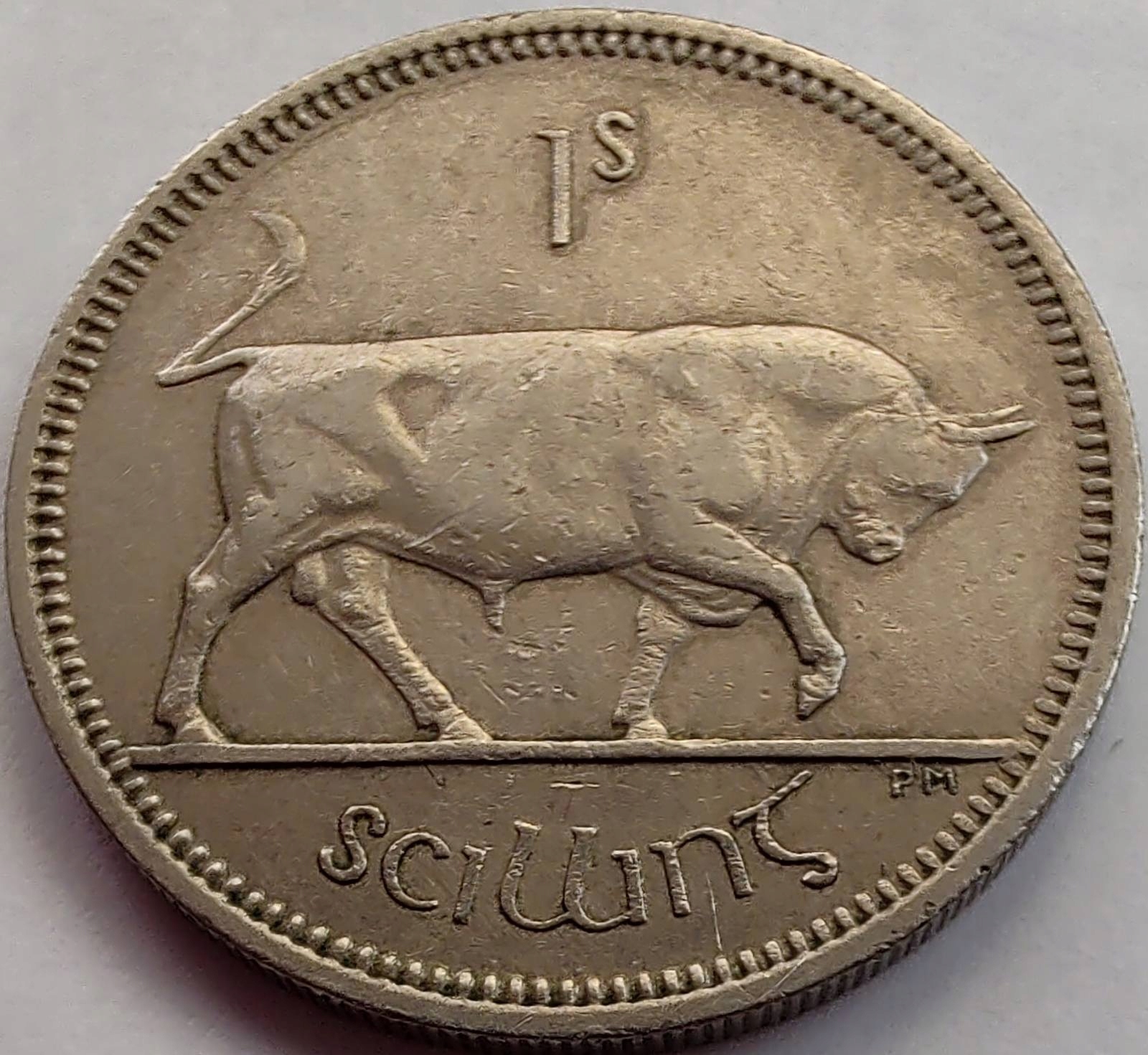 3319 - Irlandia 1 szyling, 1966