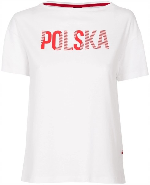 ФУТБОЛКА 4F, женская футболка POLISH FAN TSD501