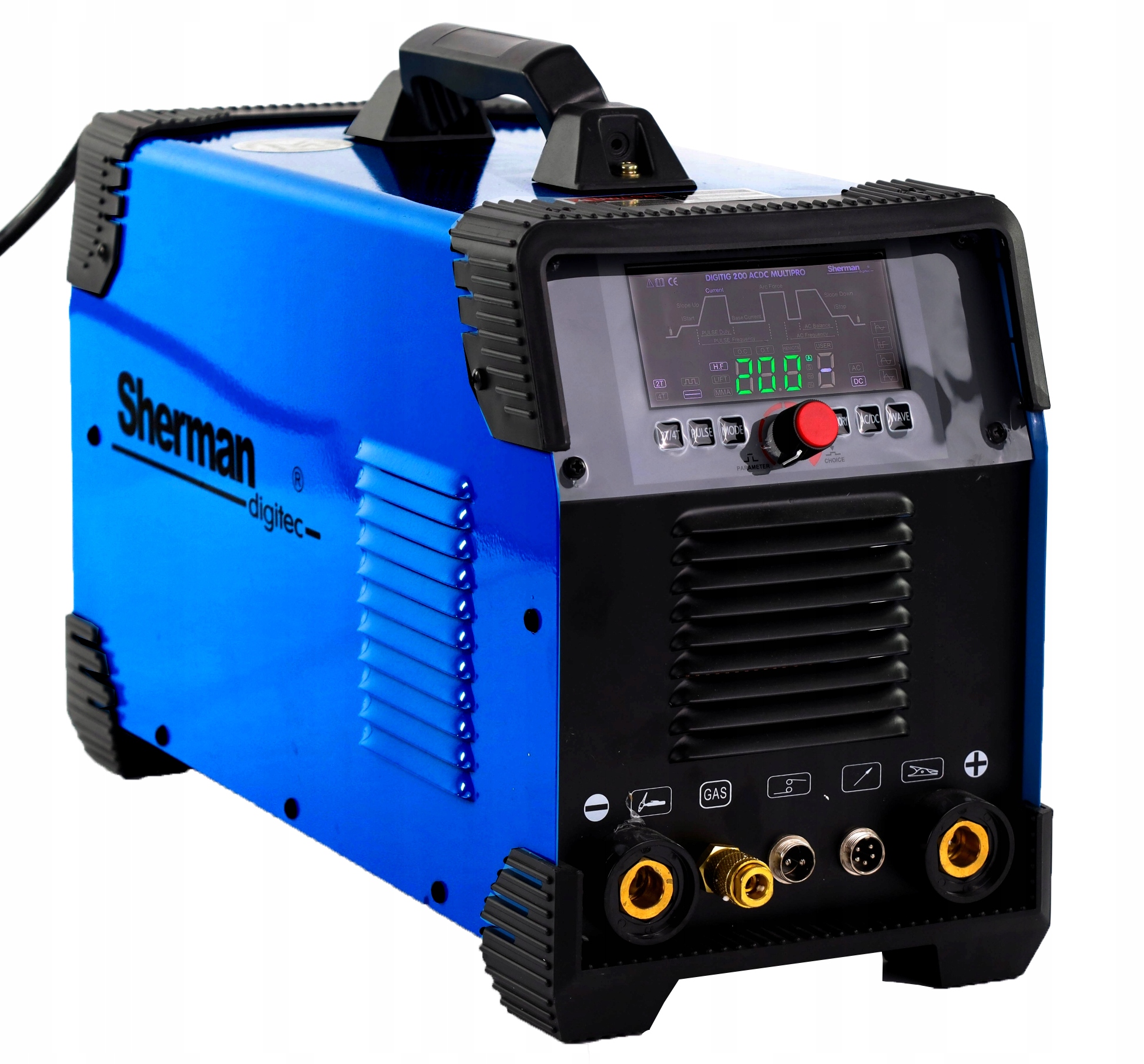SPAWARKA TIG DIGITIG 200 ACDC MULTIPRO PULS MMA Marka Sherman