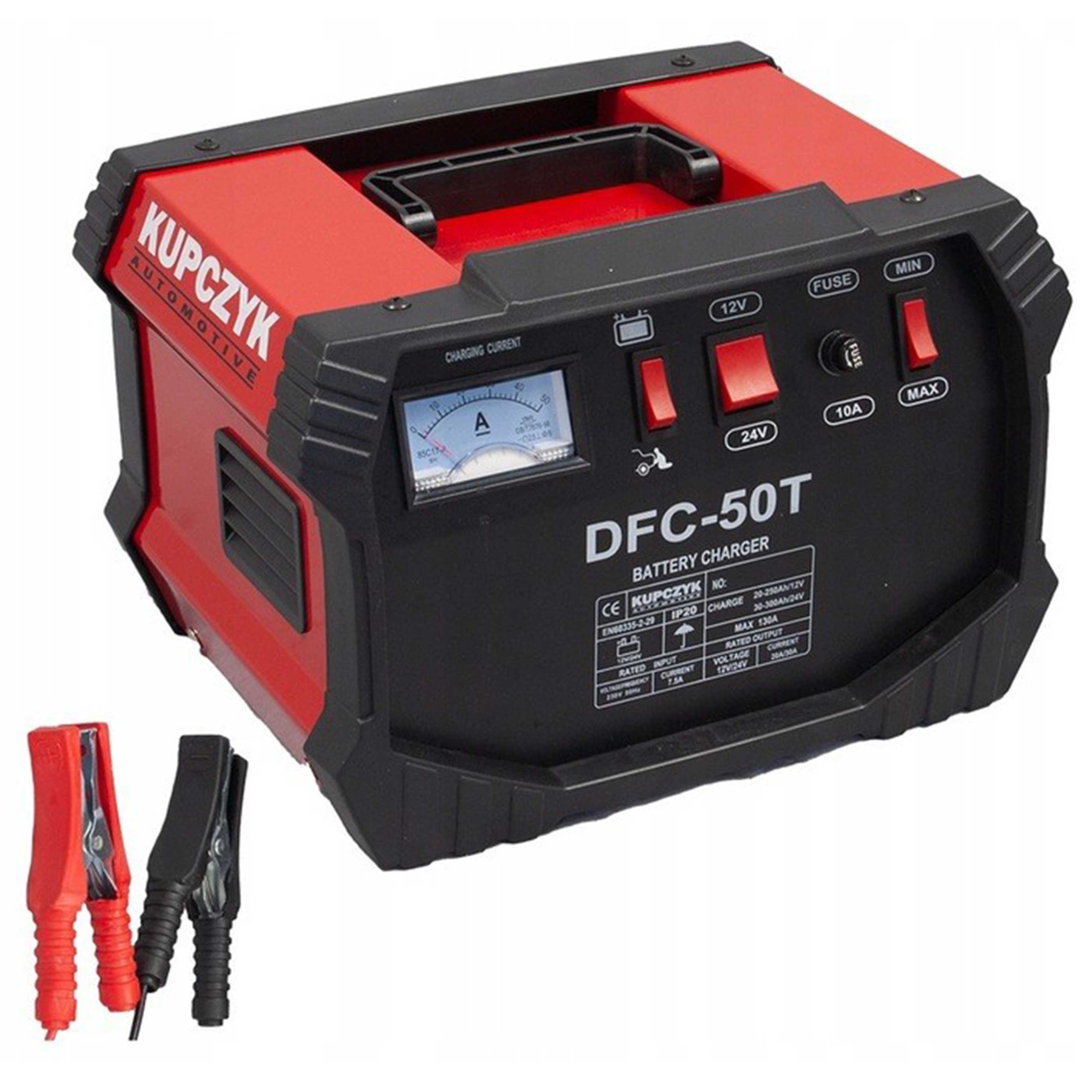 Prostownik rozruch 12V 24V DFC-50T Kupczyk