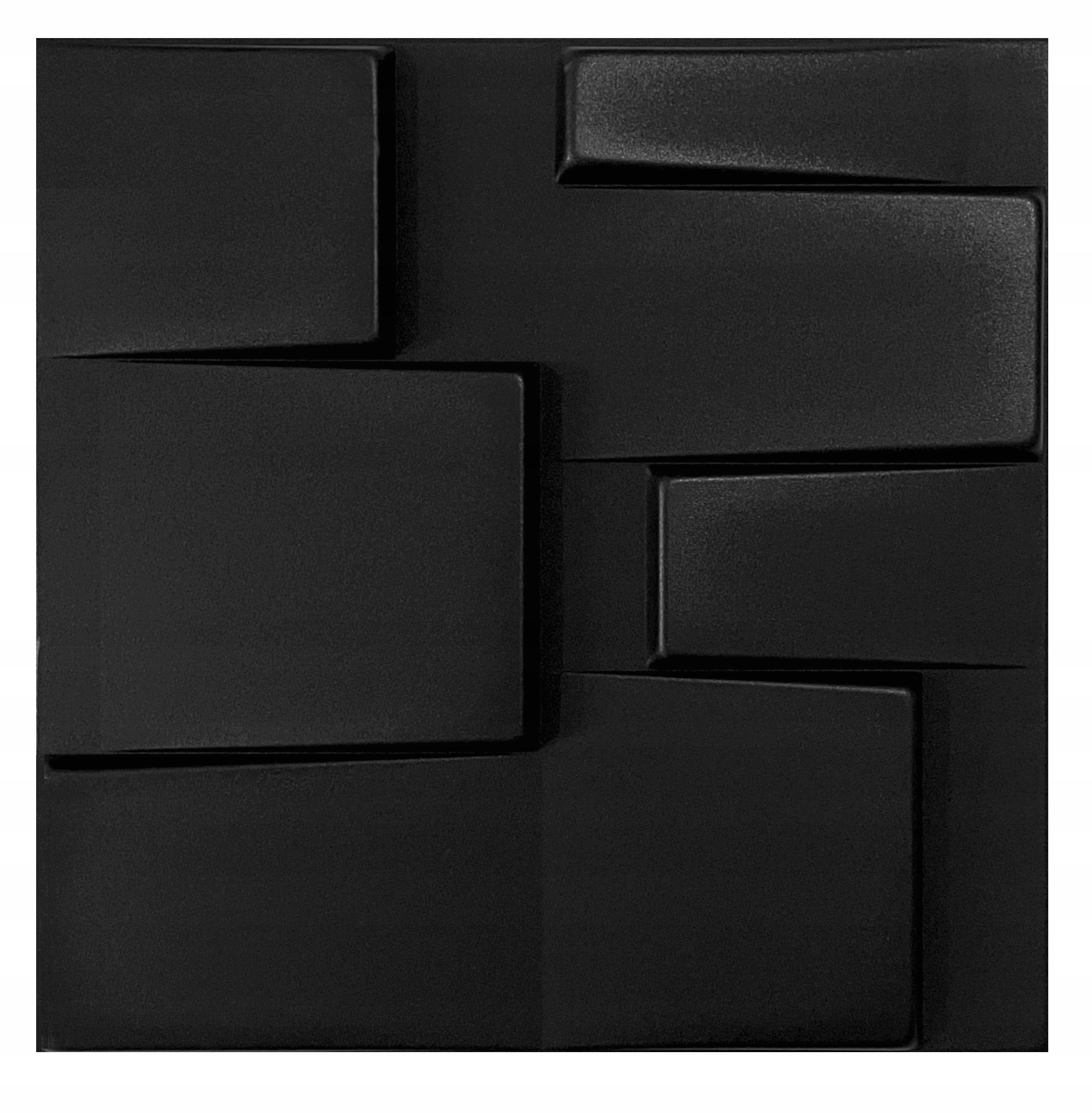 

Kasetony Ścienne Czarne Piankowe Panel Tetris 3D