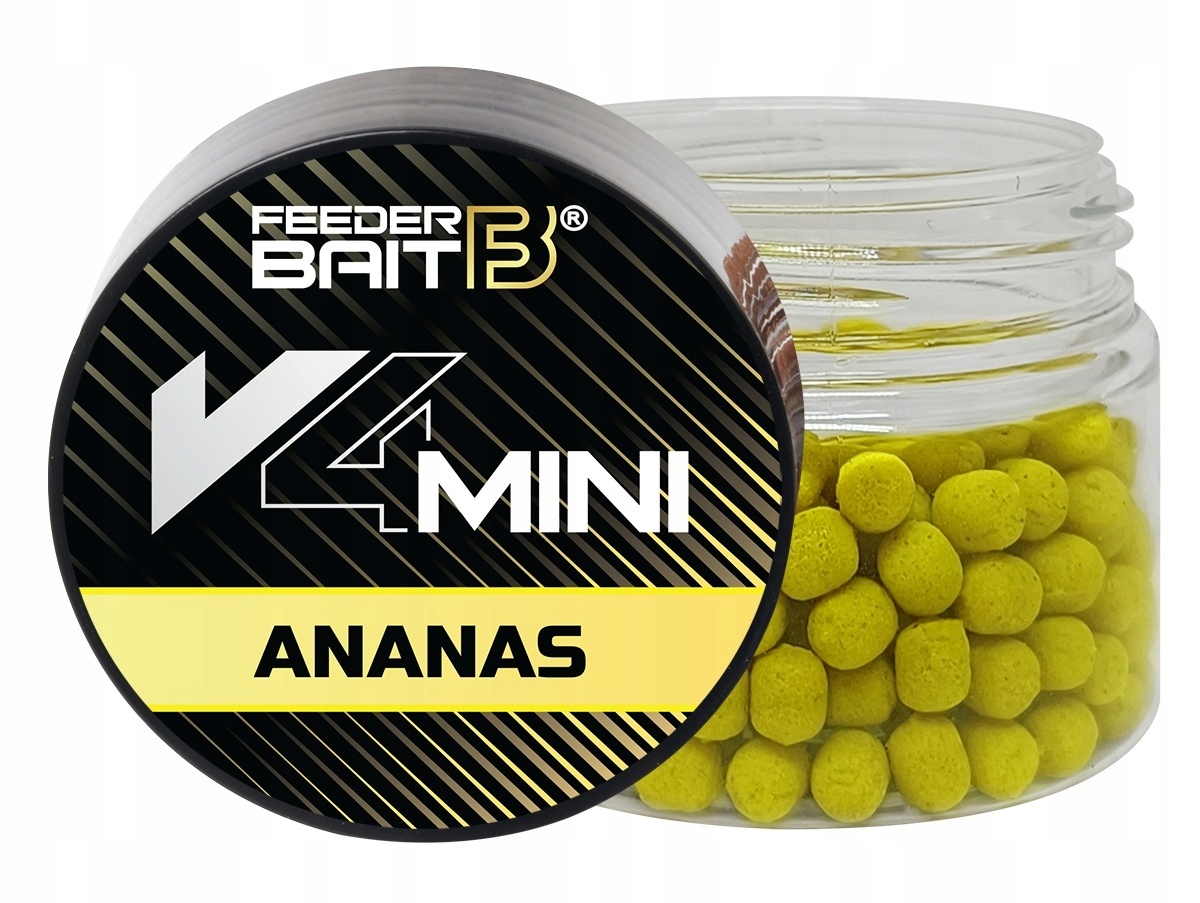 przynęta V4 Mini Feeder Bait 4mm Ananas