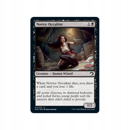 MTG 4x Novice Occultist