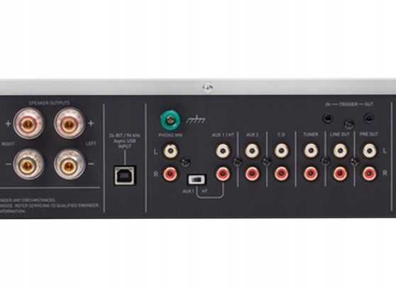 MUSICAL FIDELITY M3si WZMACNIACZ STEREO USB DAC Liczba kanałów 2