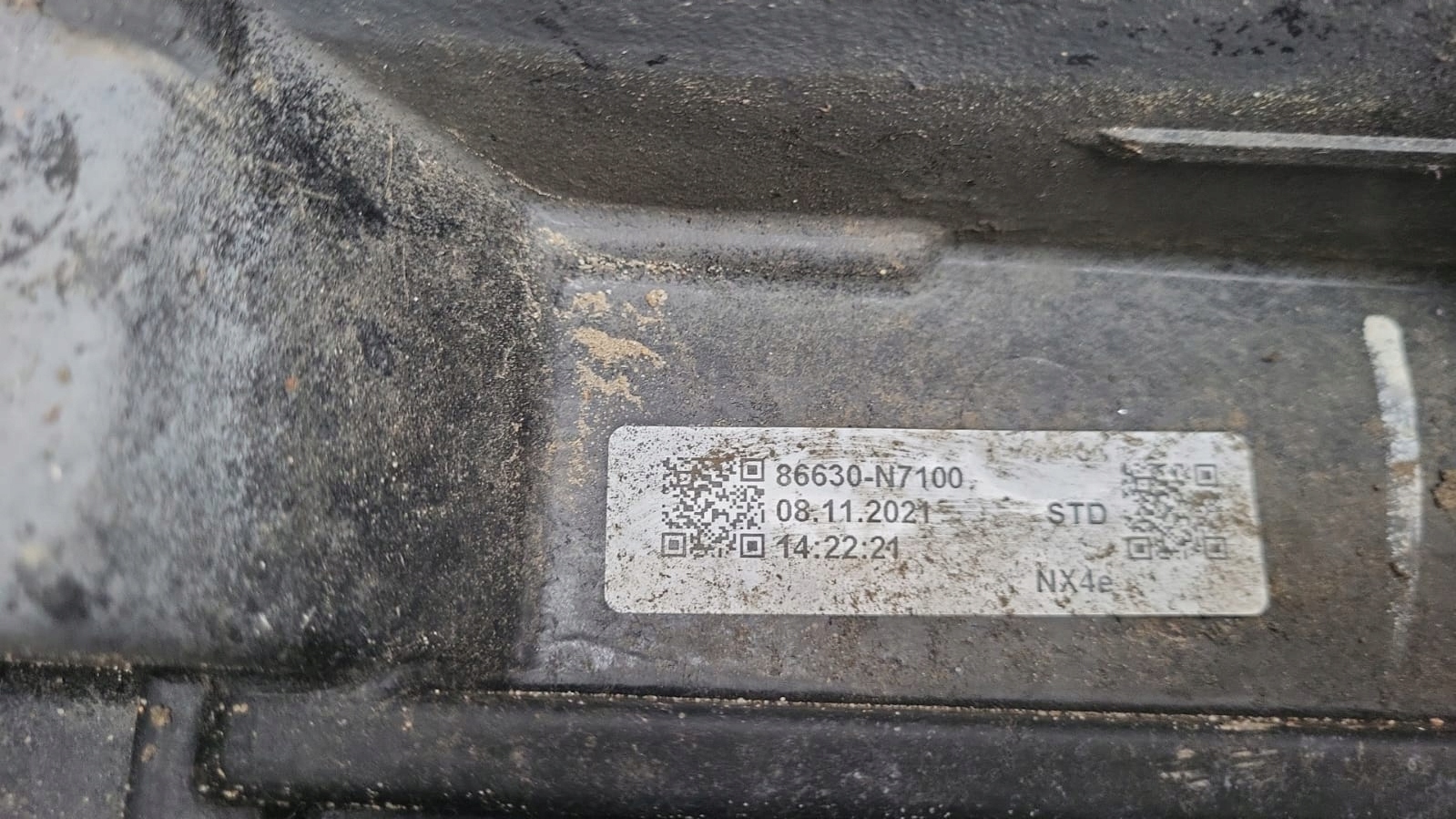 HYUNDAI TUCSON IV 20- bumper support rear part rear 86630-N7100