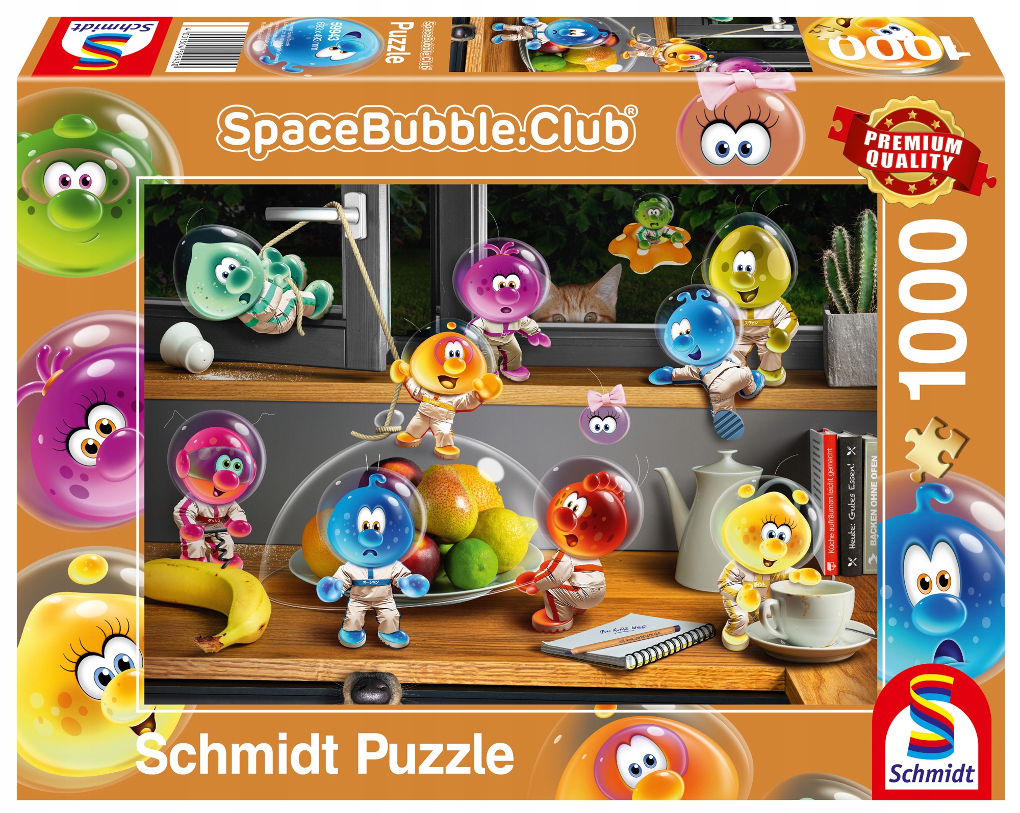 

Schmidt Pq Puzzle 1000 Spacebubble Podbój kuchni