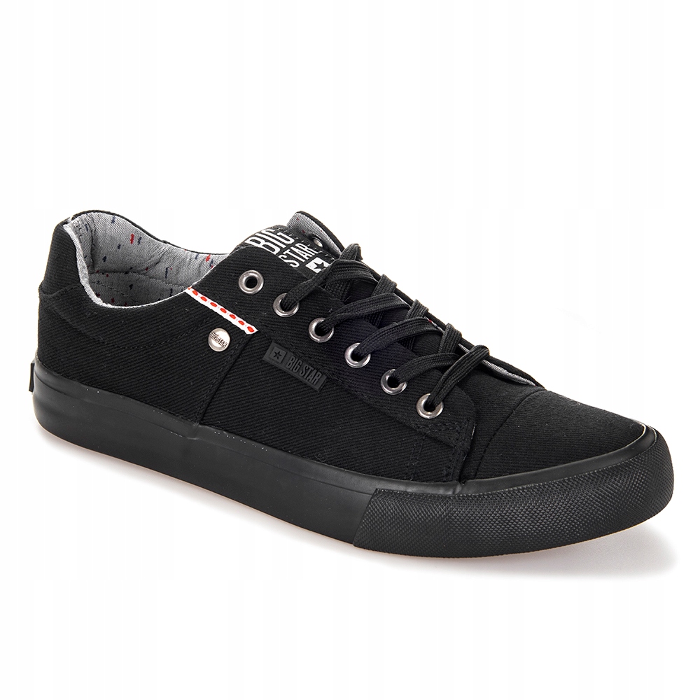 

Trampki męskie czarne Big Star sneakersy niskie 44