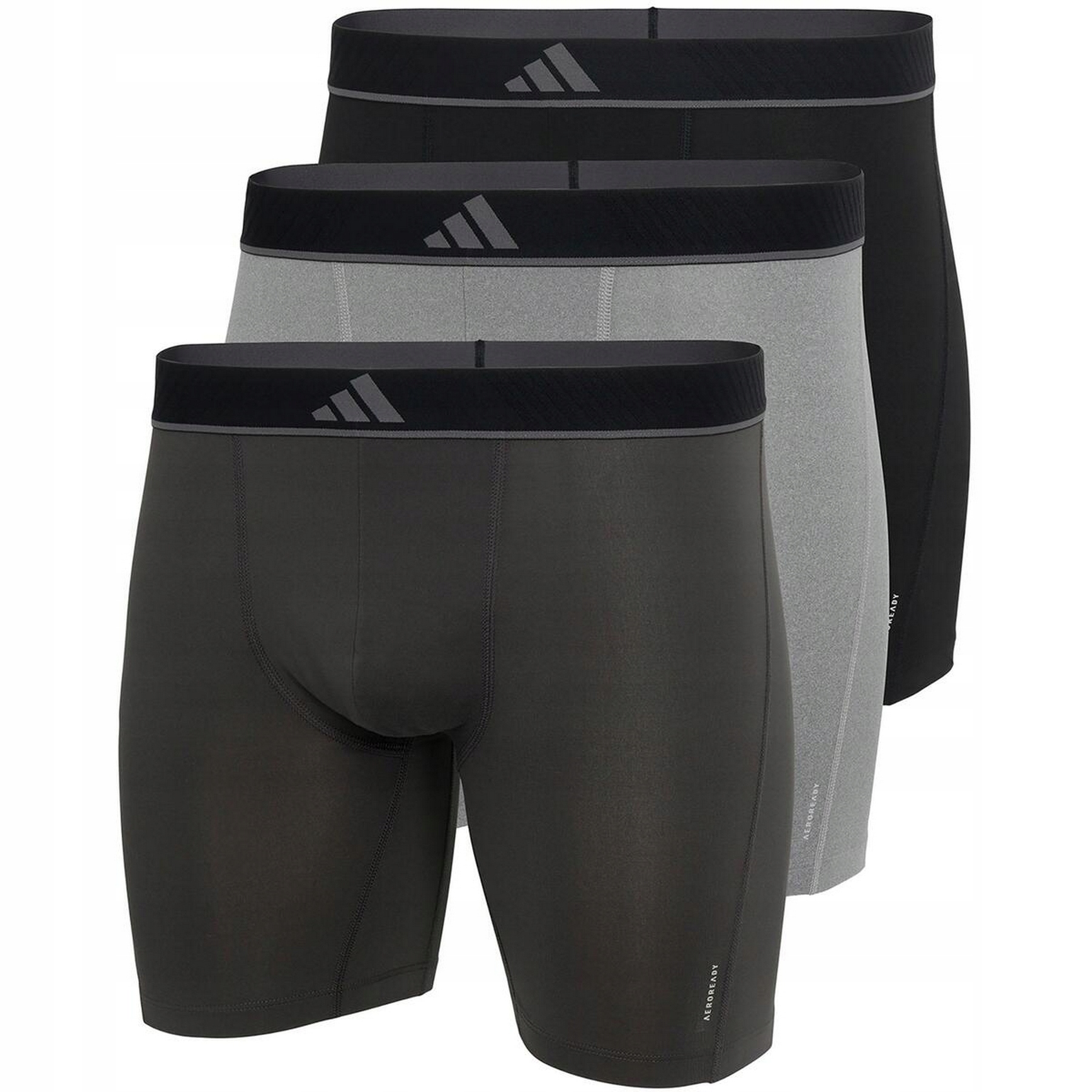Bokserki męskie adidas Active Micro Flex Eco Shorts 3-PACK 4AM015-907 r XL