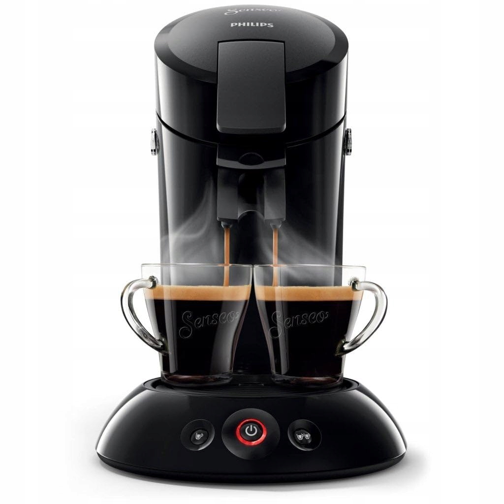 PHILIPS Senseo Ekspres Do Kawy Na Saszetki Crema Plus 1450W 07L Czarny — miniatura 2