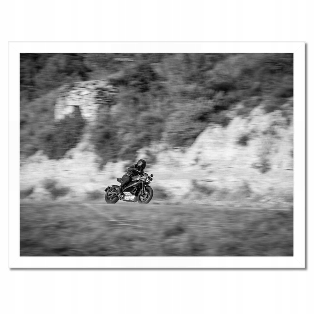 Plakáty v rámu 40x30 Harley Davidson Motocykl