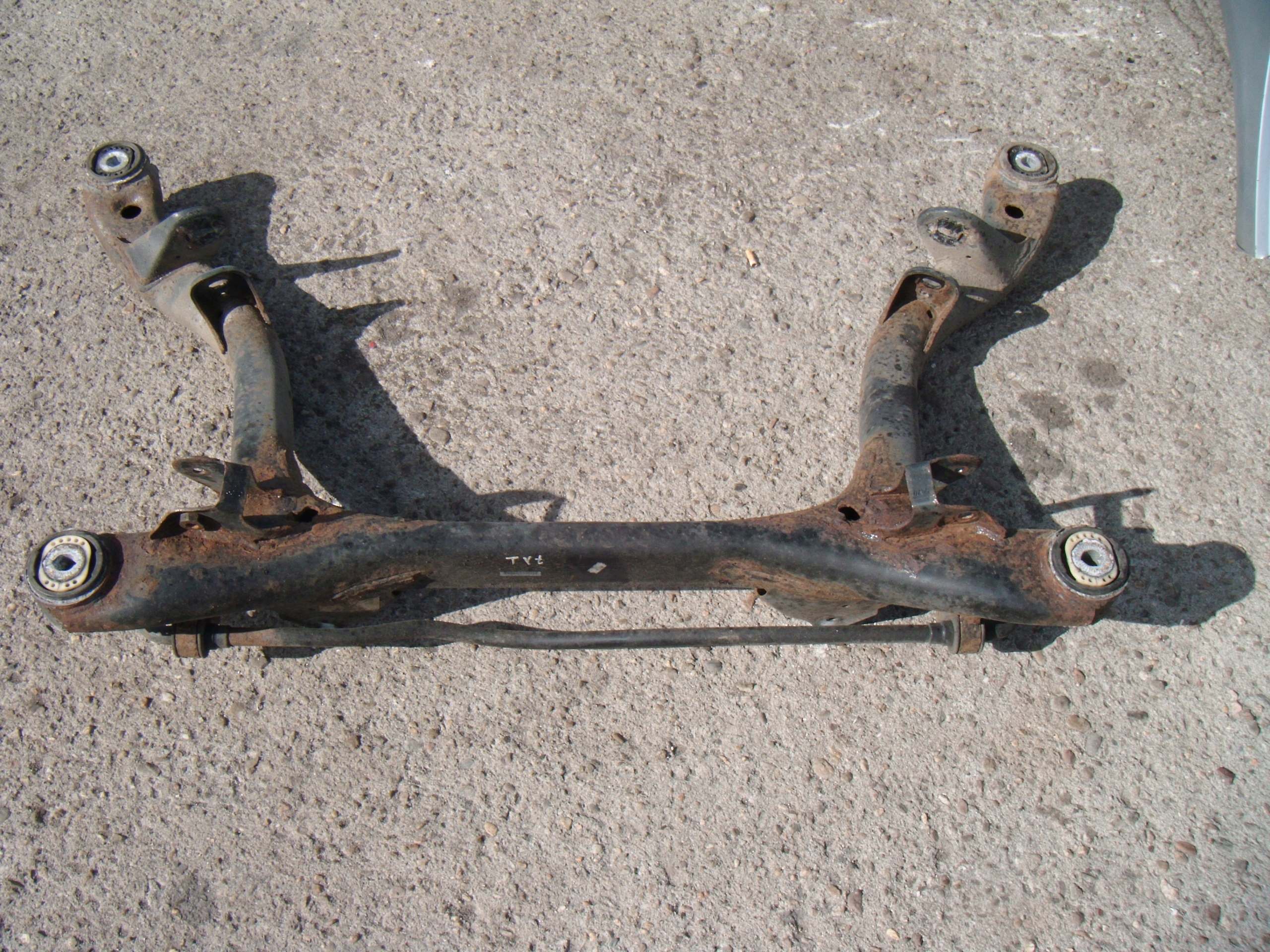 AUDI A6 C6 04-11 SEDAN 2.4 WÓZEK KOŁYSKA TYLNA