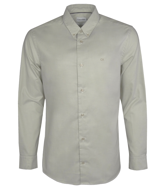 Calvin Klen pánská košile, popelavá, S