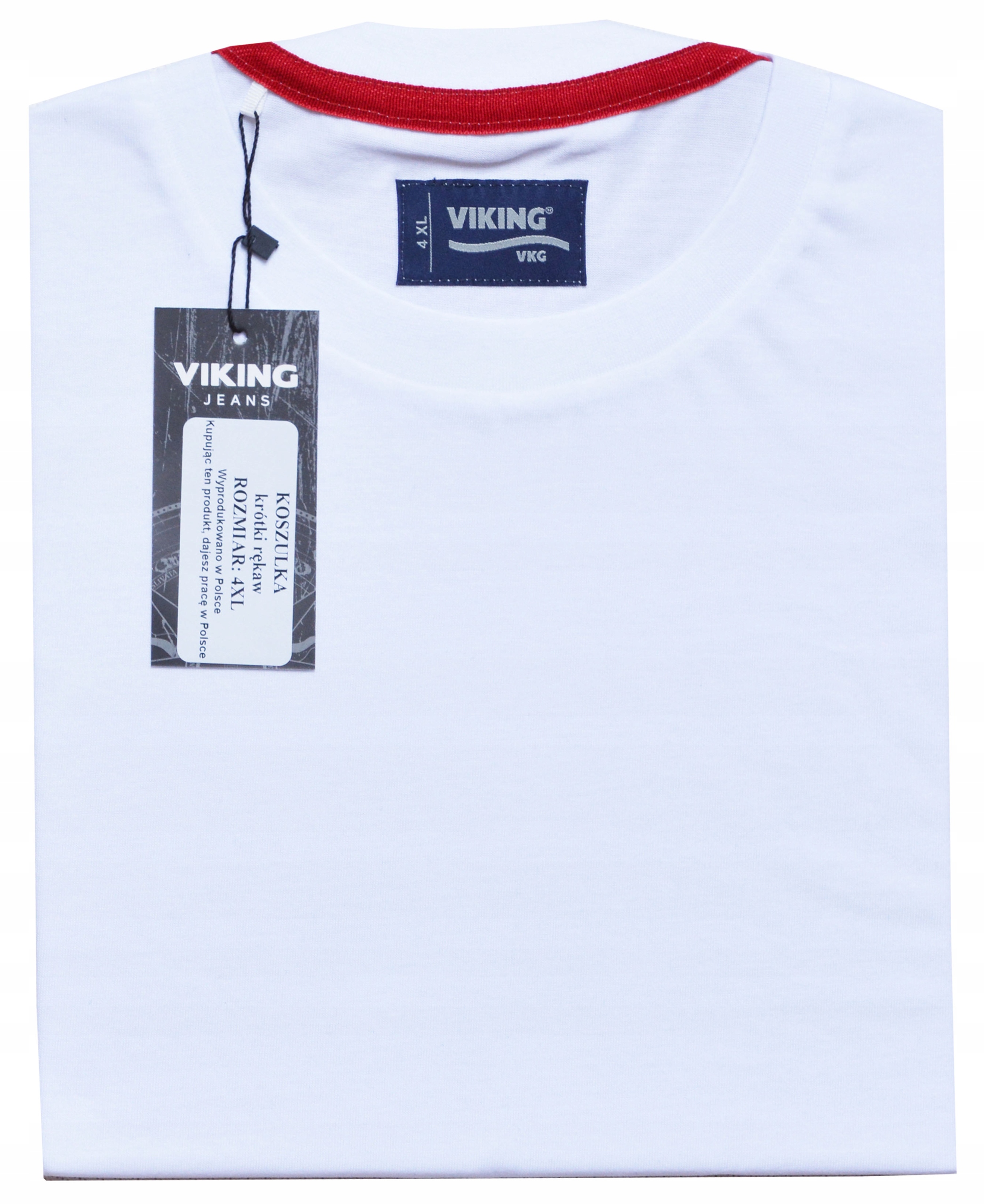

Duża Koszulka T-shirt Viking (biel) 5XL