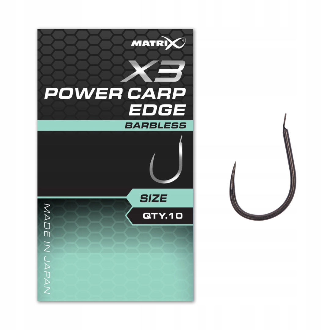 Haczyki Matrix X3 Power Carp Edge Hooks Roz 12 10szt GHK176