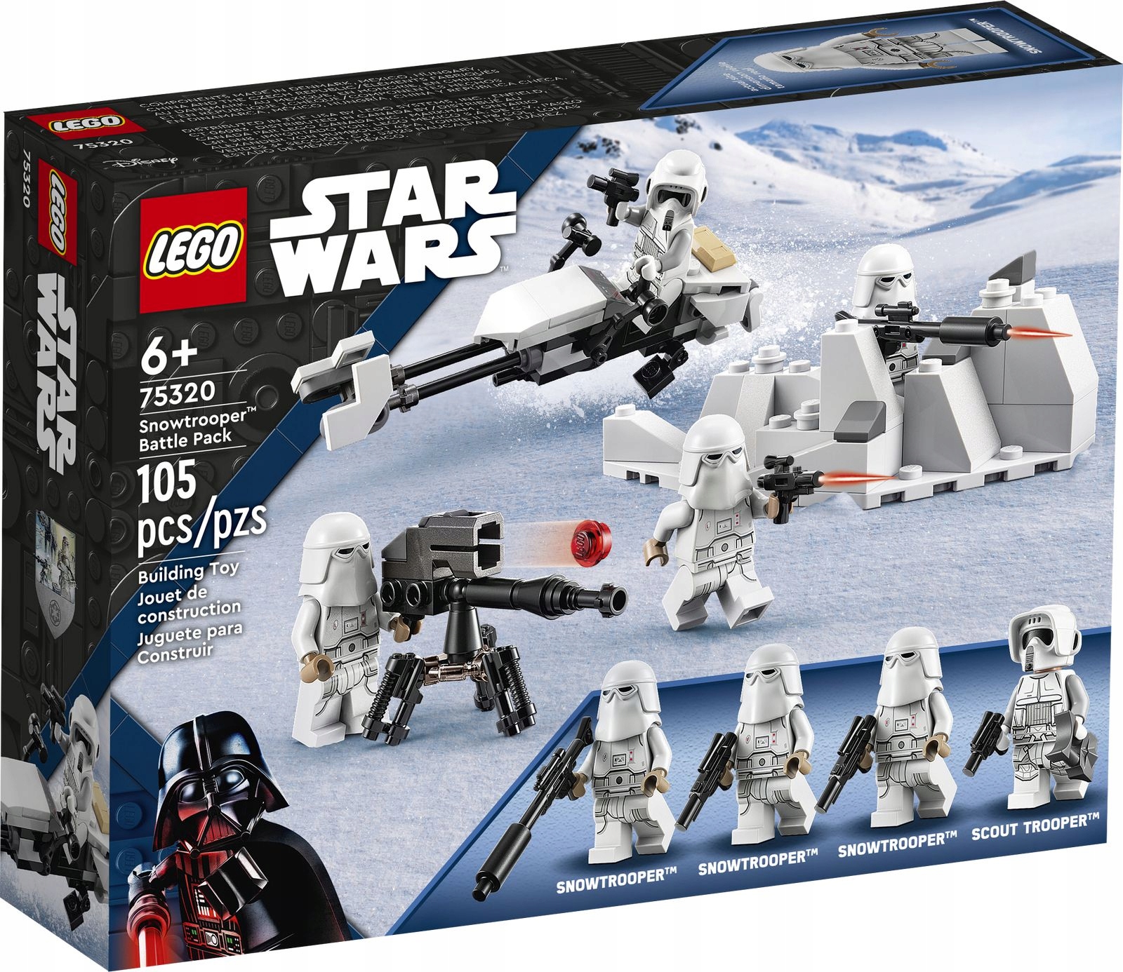 Lego Star Wars 75320 Bojový balíček se snowtroopery