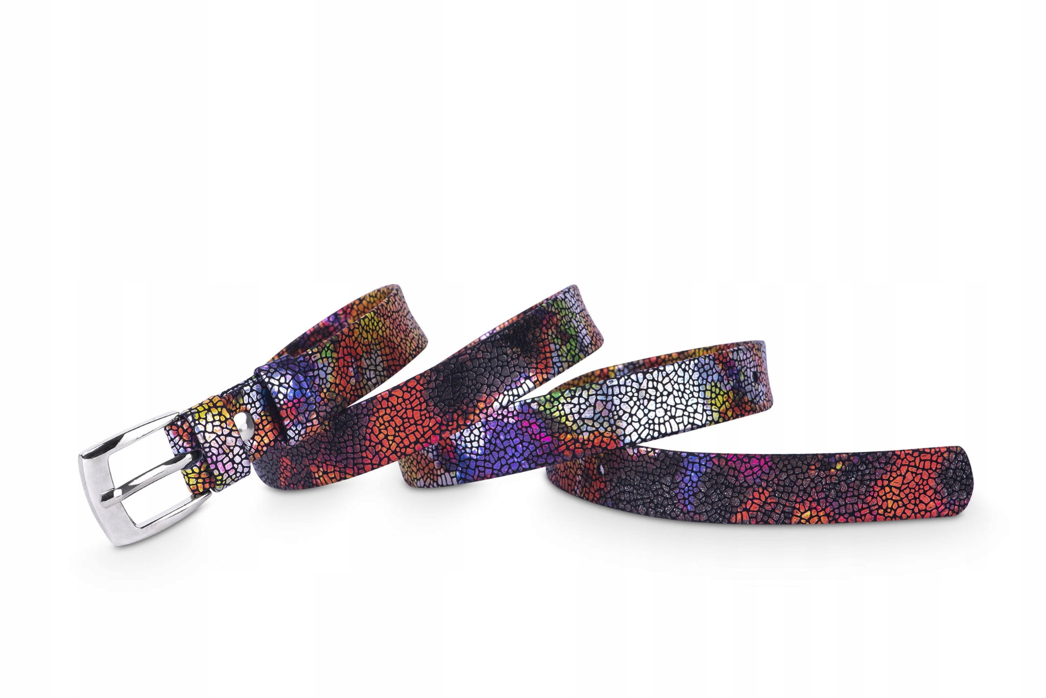 

Pasek damski klasyczny mozaika 2 cm