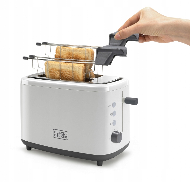 Topinkovač Black+Decker, BXTOA820E, pro 2 topinky, nástavec na rozpékání pe