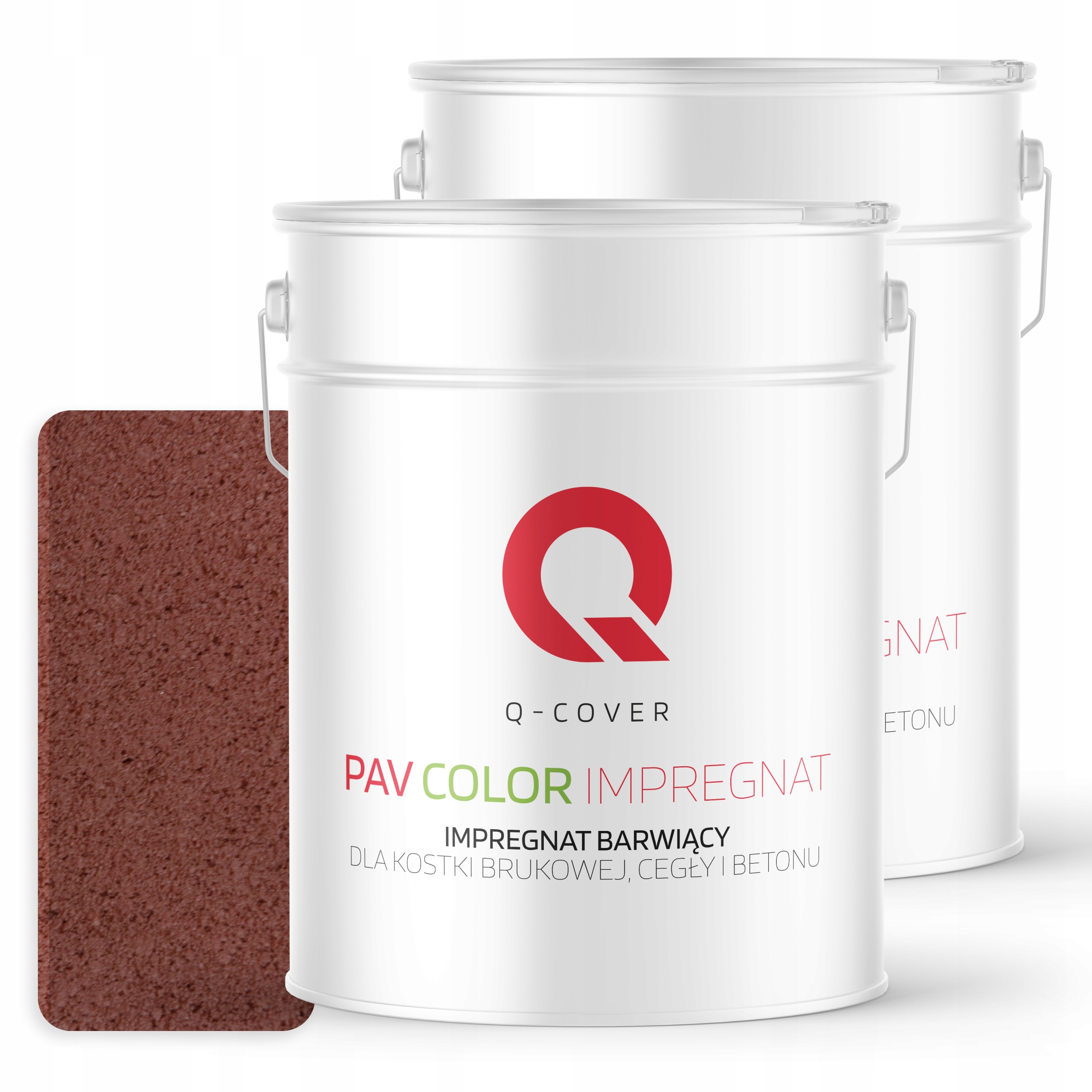 Impregnát barvící kostku Bruk Mokrý Kámen 10L Třešňová barva