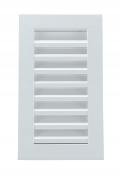 Ventilační mřížka 10x20 bílá matná
