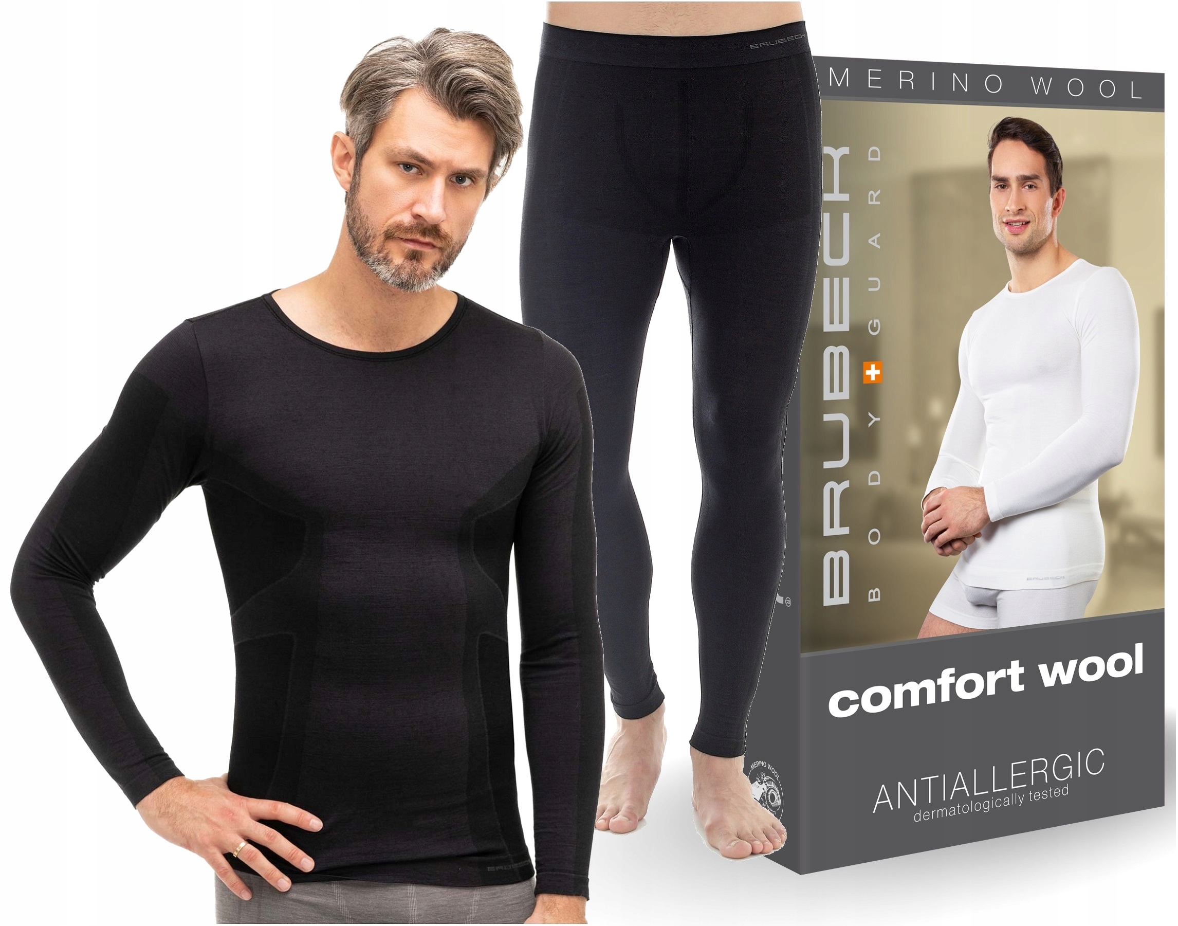Comfort Wool Zestaw Bielizna Odzież Do Turystyki M