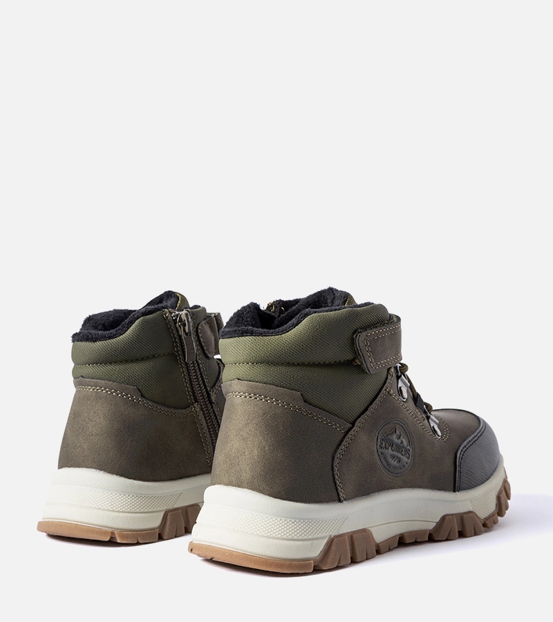 Zielone ocieplane trapery dziecięce 26794 32 Marka Inna marka