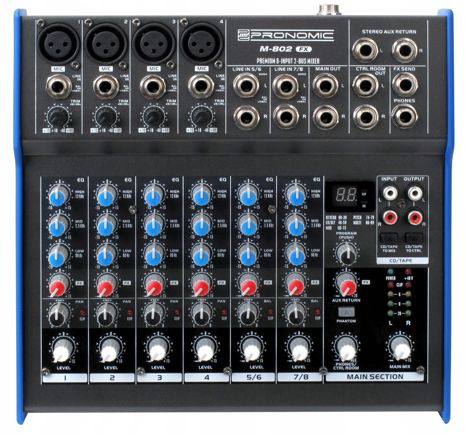 Pronomic M-802 FX