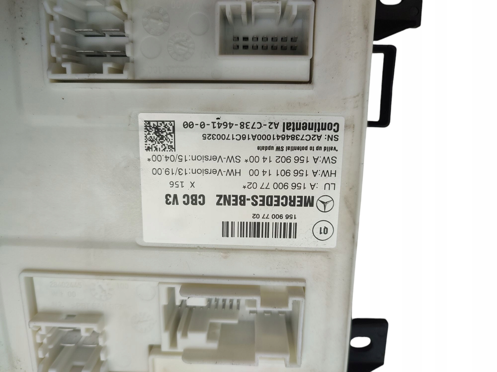 module control unit SAM MERCEDES W117 W156 W176 W242 W246 W463 1569007702