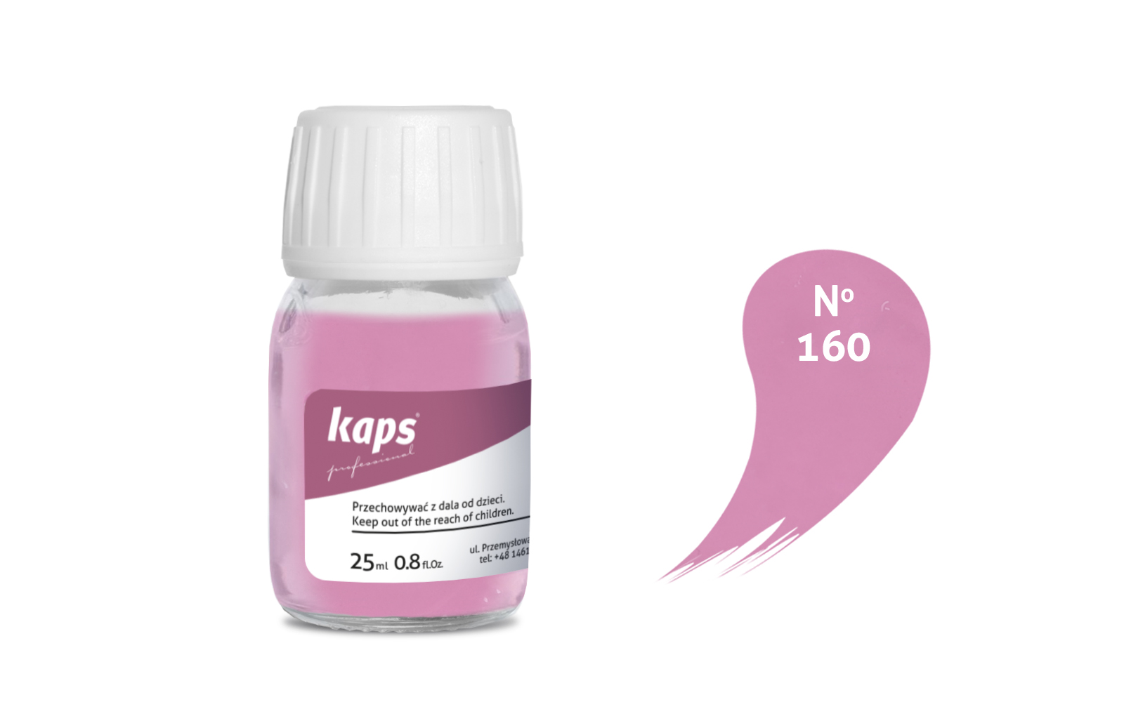 

Farba do skóry naturalnej i syntetycznej Kaps