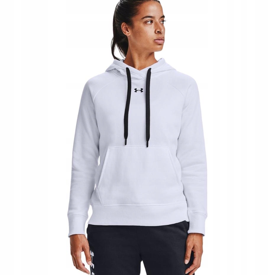 Mikina Under Armour Rival Fleece Hb Hoodie bílá Vel. 2XL