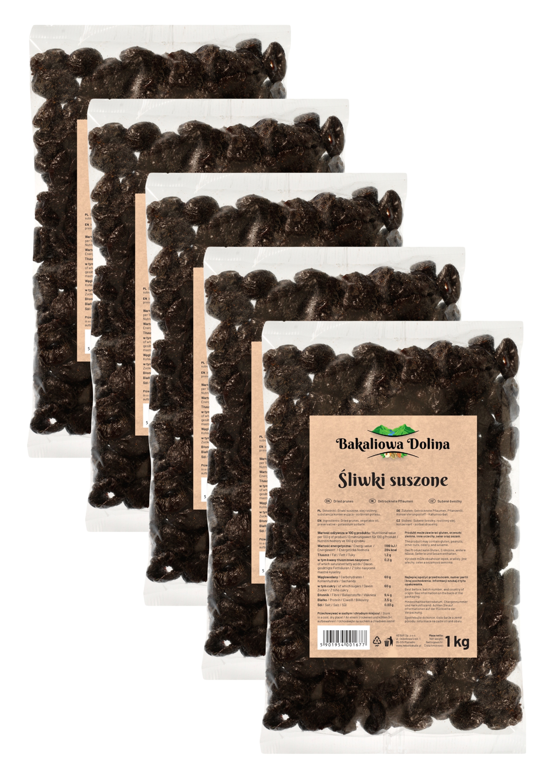 Levně Sušené Švestky 5 Kg 5000 G Švestka Bez Pecek Čerstvé Švestka Sušená Kvalita