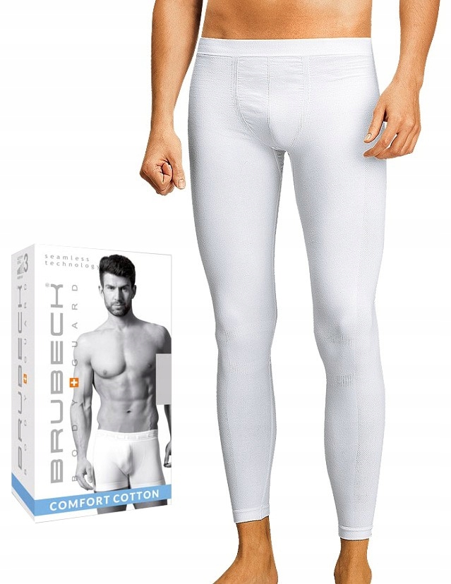 

Termiczne Legginsy Brubeck Bawełniane Cienkie -2XL