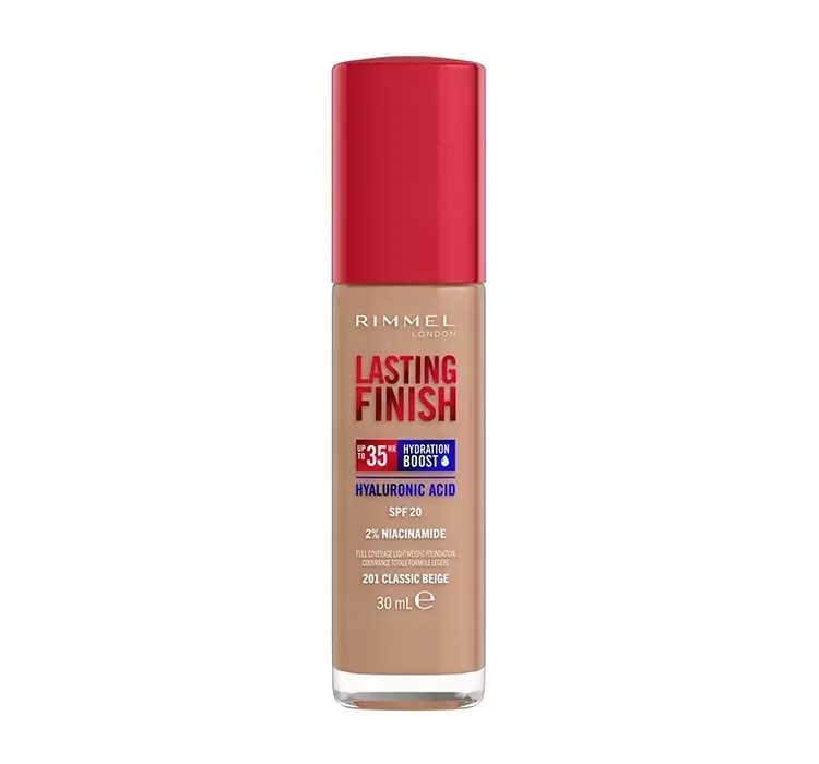 Rimmel Lasting Finish 201 CLASSIC BEIGE 35H podkład do twarzy NOWOŚĆ
