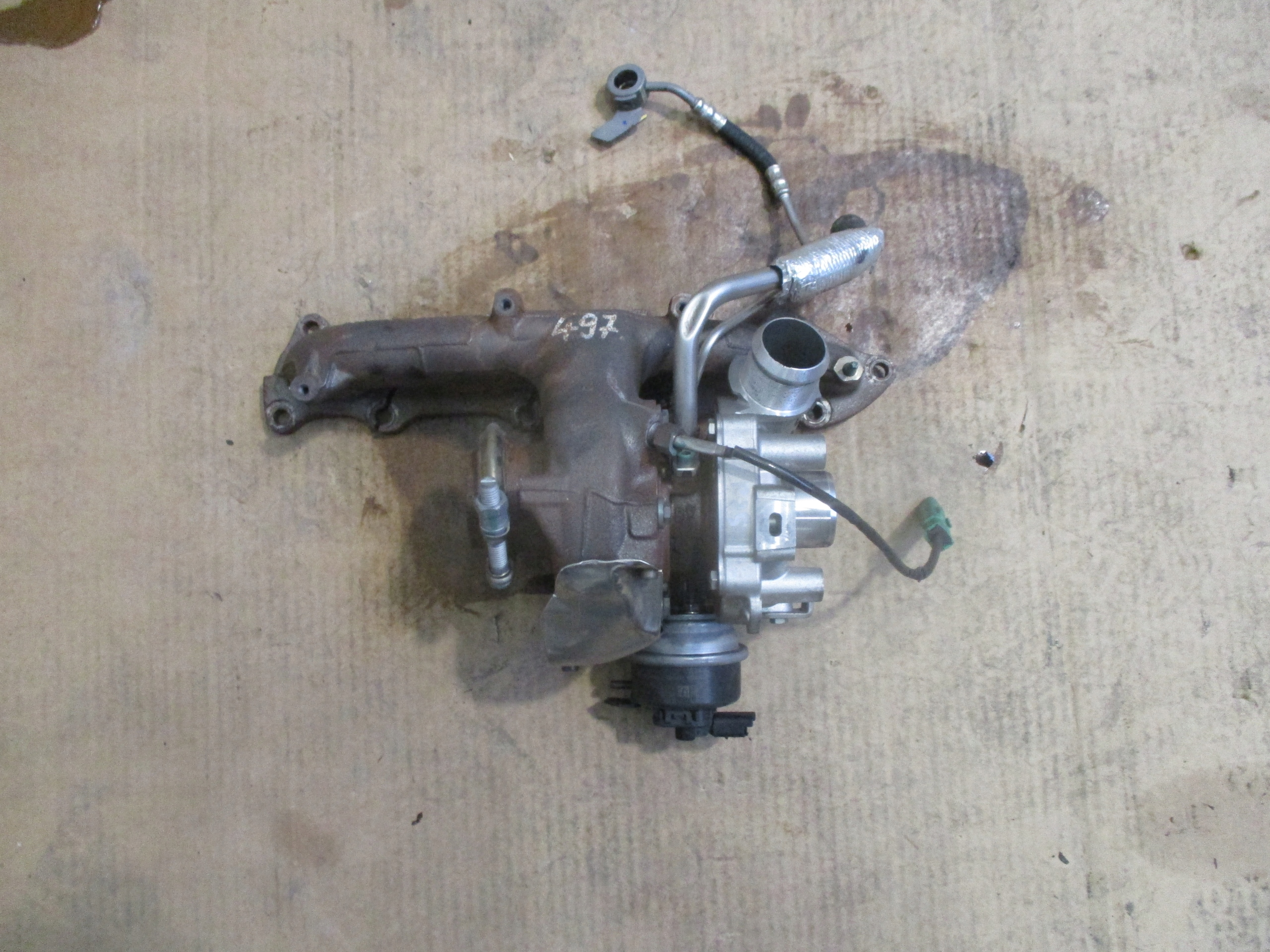 ТУРБОКОМПРЕССОР FORD CITROEN PEUGEOT 9800923580