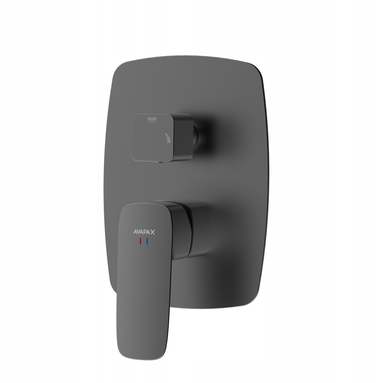 Batéria Qanix Avapax pod omietku gun metal mat – moderný dizajn